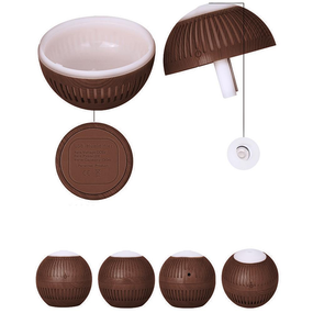 Увлажнитель Воздуха LED Humidifier Aroma Air Diffuser темное дерево