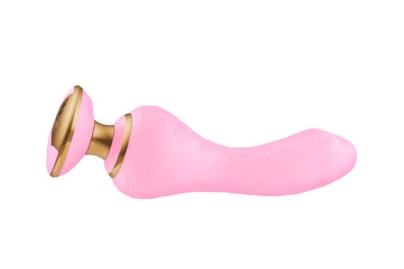 Вібратор для точки G Shunga Sanya Light Pink, гнучкий стовбур | Зображення 1