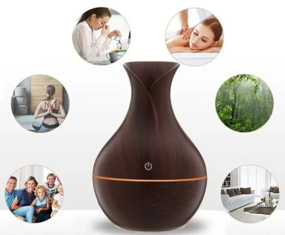 Зволожувач повітря Mini USB Humidifier великий LED 15см DL169 | Зображення 4
