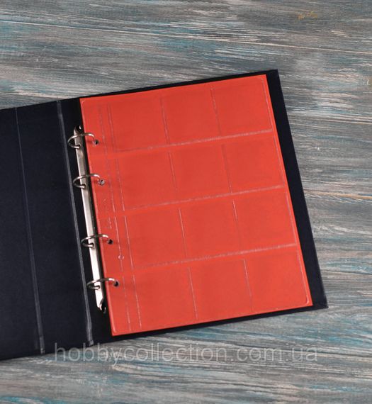Альбом для монет Hobby Collection Classic Optima Holder + 10 листів (на 120 холдерів) + прокладочні листи | Зображення 2