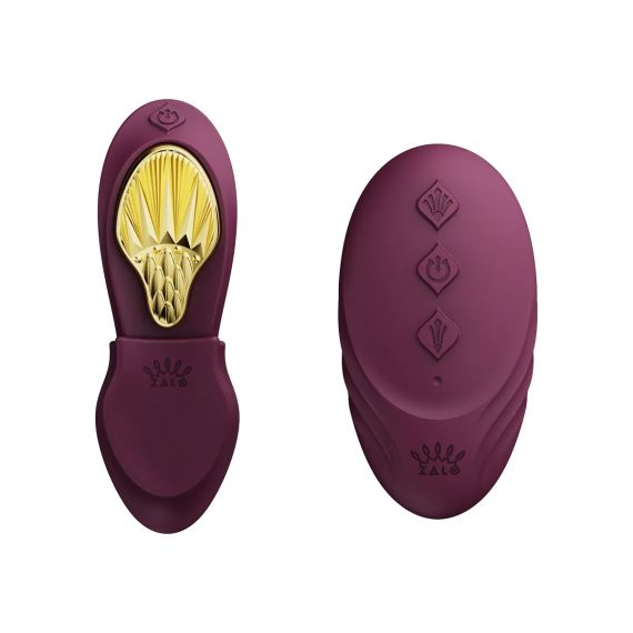 Вібратор в трусики AYA Zalo Velvet Purple на пульті керування Sex Aura | Зображення 9