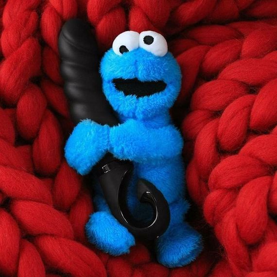 Вибратор рельефный Gjack2 черный sexstyle | Зображення 3