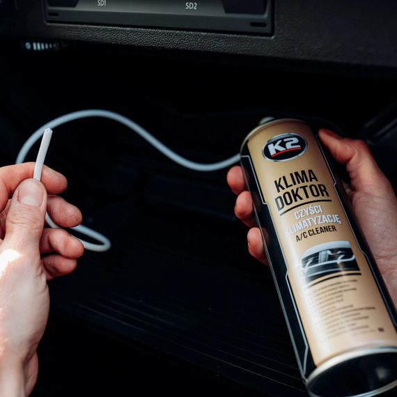 Очищувач для системи кондиціонування K2 Klima Doctor A/C Cleaner аерозоль 500 мл (W100) | Зображення 2