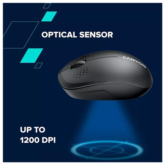 Мишка Canyon MW-04 Bluetooth Black (CNS-CMSW04B) | Зображення 6