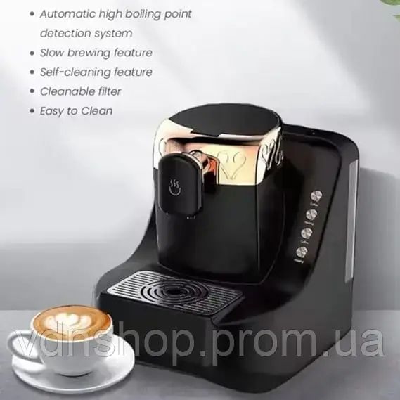 Турецкая кофеварка Sokany SK-04010  700 Вт с антипригарным покрытием и защитой от перегрева | Зображення 5