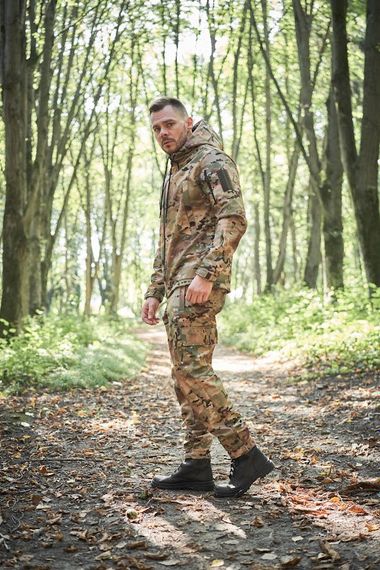 Чоловічий костюм Xtone SOFTSHELL Tiger T3 колір мультикам р.L 442758 | Зображення 9