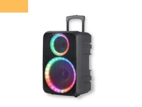 Портативна колонка бумбокс XPRO NDR-2612 валіза 30Вт, USB, SD, FM радіо, Bluetooth, 1 мікрофон, ДК (MER-15683)