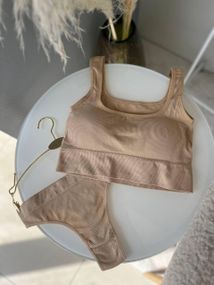 Женский комплект нижнего белья 2473/2 2XL Бежевый