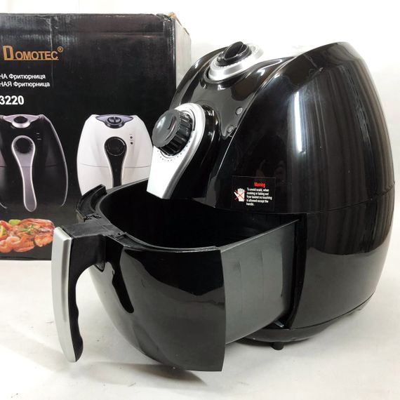 Фритюрниця без олії та жиру Domotec MS-3220 1300 Вт 4, 5 л, Домашня фритюрниця електрична без олії XT-93 | Зображення 8