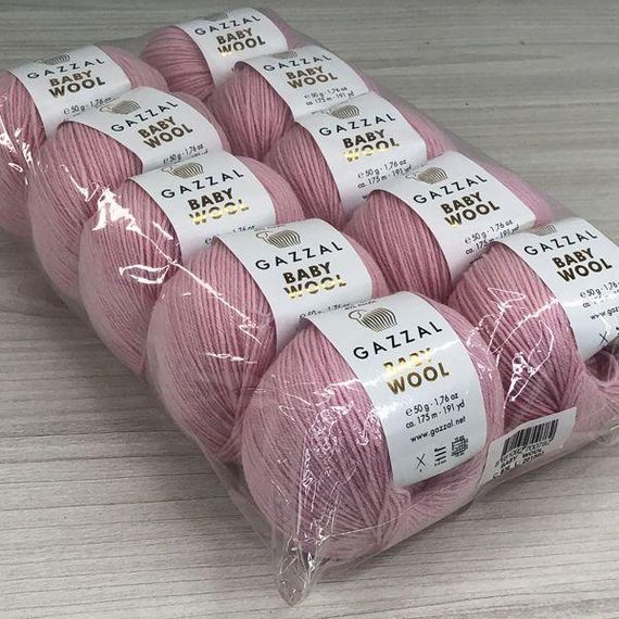 Пряжа Gazzal – Baby Wool колір 836 | Зображення 3