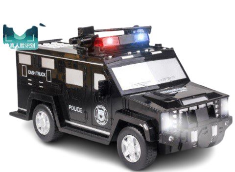 Машина поліції Hummer скарбничка XPRO 1:43 (41216-piggy_483) | Зображення 2