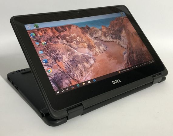 Нетбук-трансформер Dell Latitude 3190 2-in-1 / 11.6" (1366x768) TN Touch / Intel Pentium Silver N5000 (4 ядра по 1.1 - 2.7 GHz) / 8 GB DDR4 / 128 GB SSD / Intel UHD Graphics 605 / WebCam / Win 10 Pro б/в | Зображення 6