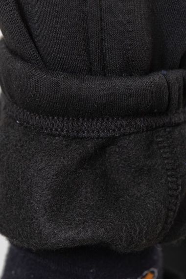 Спорт штани чоловічі карго на флісі, колір чорний, 241R0651 | Зображення 5