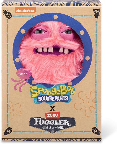 Мягкая игрушка Фуглер Патрик Стар 23 см Fuggler SpongeBob Squarepants Patrick Star by Zuru | Зображення 1