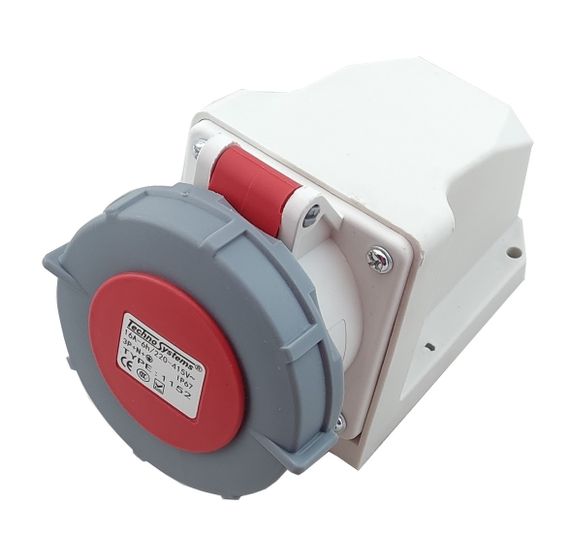 Розетка 1152 стационарная 3Р+PЕ+N 16А 380В IP67 Ny95502048