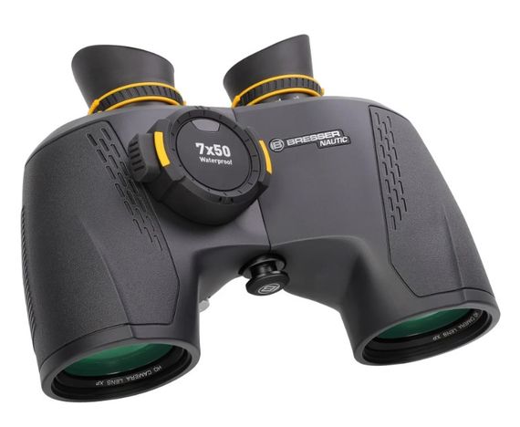 Бінокль із далекомірною сіткою Bresser Nautic 7x50 Gen II Compass R/T (1866840)
