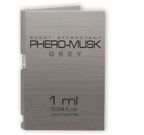 Духи с феромонами мужские PHERO-MUSK GREY, 1 мл sexstyle