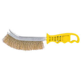 Щітка ручна пластиковий 250мм жовтий NovoTools NovoAbrasive