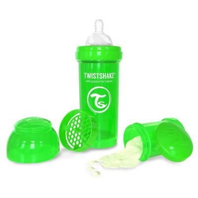 Бутылочка для кормления Twistshake антиколиковая 260 мл, зеленая (24855) | Зображення 2