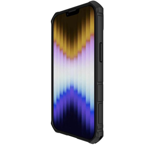 TPU+PC чехол Nillkin CamShield Armor Pro no logo (шторка на камеру) для Apple iPhone 14 (6.1") | Зображення 4