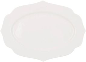 Набір 6 овальних блюд Harmony 30х22см, біла порцеляна