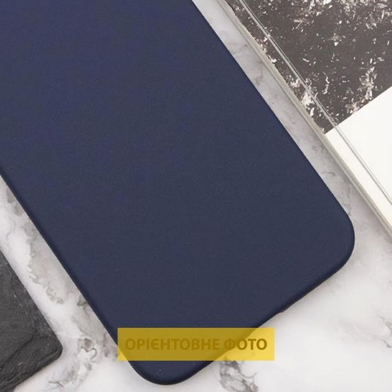 Чохол Silicone Cover Lakshmi Full Camera (AAA) для Xiaomi Poco M7 Pro 5G Темно-синій / Midnight blue | Зображення 2
