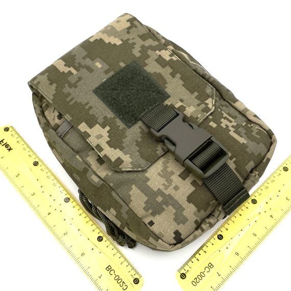 Тактична армійська аптечка Оксфорд 1000 D Піксель MM-14 (olive) утилітарний підсумок, медичний органайзер | Зображення 1