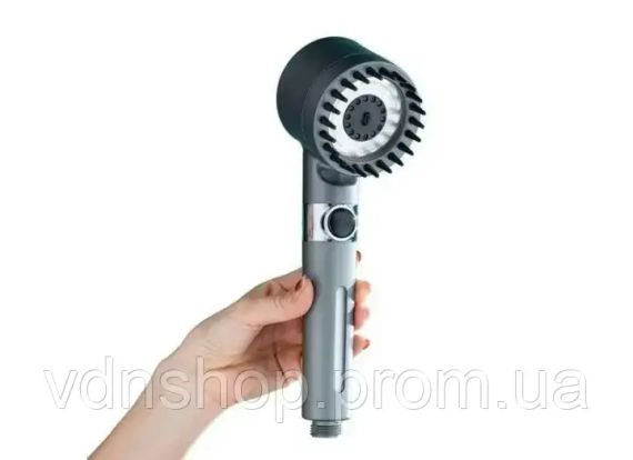 Массажная лейка с вращением 360° Turbocharged shower head | Зображення 1