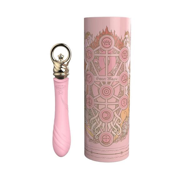 Вібратор для точки G із підігрівом Zalo Sweet Magic - Courage Fairy Pink | Зображення 8