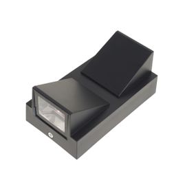 Подсветка LED фасадная IP65 AL-224/2х3W NW COB BK