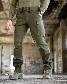 Тактичні штани TRACKING олива ВТ3771