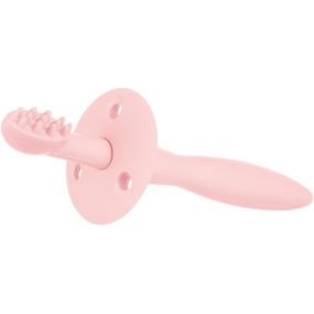Дитяча зубна щітка Canpol babies з обмежувачем - рожева (51/500_pin)