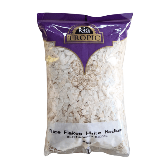 Рисові пластівці середні Поха  Poha Medium 1кг KRG 8717853168024