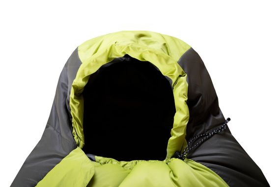 Спальний мішок Tramp Fjord Regular кокон правий green/grey 200/80-50, спальник туристичний для походу і риболовлі | Зображення 5