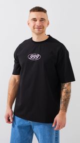 Футболка з принтом чоловіча GENUA G01222-0016 XL Чорний shop (2000999391392)
