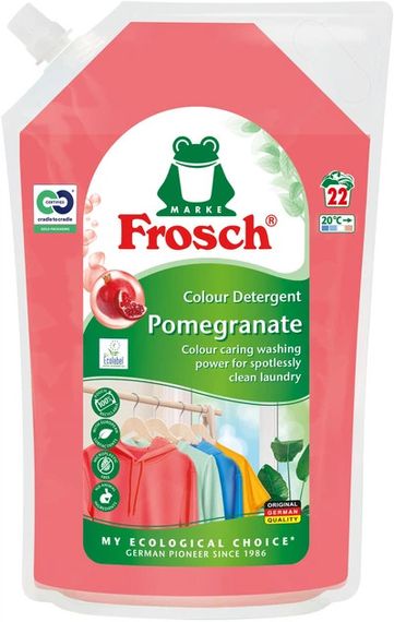 Гель для стирки цветных вещей Frosch Гранат 4009175968296 1.5 л