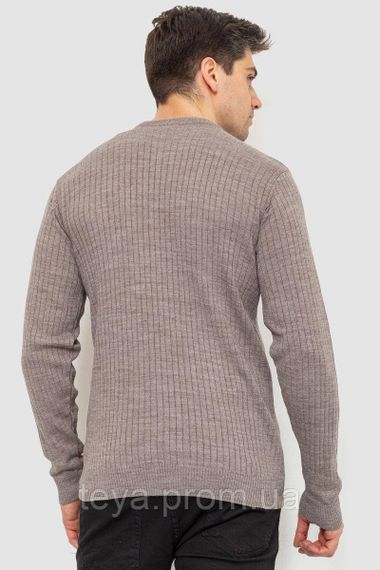 Светр чоловічий, колір моко, розміри L, XL, XXL FA_003909 | Зображення 3