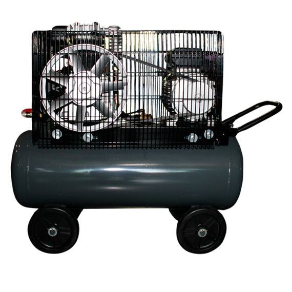 Компресор високого тиску ремінний GTM KCH2070A-50L (50 л, 300 л/хв, 2.2 кВт, 220-240 В) | Зображення 1