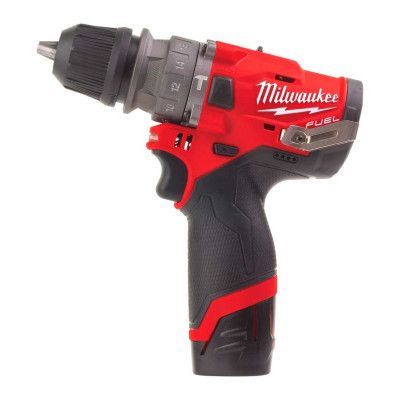 Шуруповерт Milwaukee M12 FPDXKIT-202X, 44Нм, 2x2Ач, 2 насадки, кейс (4933464138) | Зображення 1