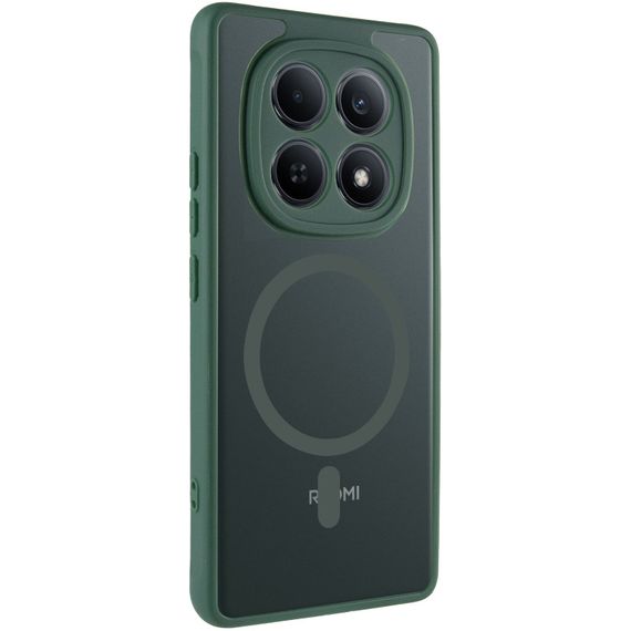 Чохол TPU Bloom with MagSafe для Xiaomi Redmi Note 15 4G/5G (EU) Green