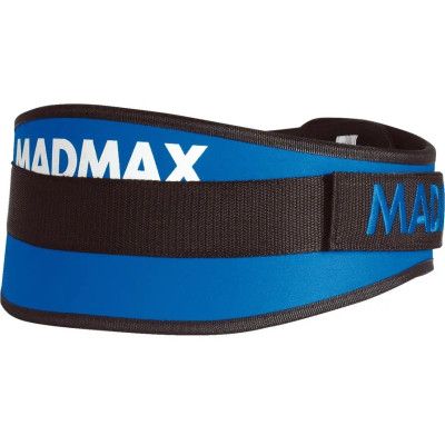 Атлетический пояс MadMax MFB-421 Simply the Best неопреновий Blue L (MFB-421-BLU_L)