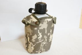 Сумка чохол для фляги піксель зелений