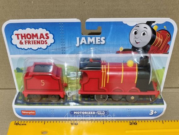 Паровозик Томас и друзья. Моторизованный поезд Джеймс. Thomas & Friends Motorized Toy Train James | Зображення 6