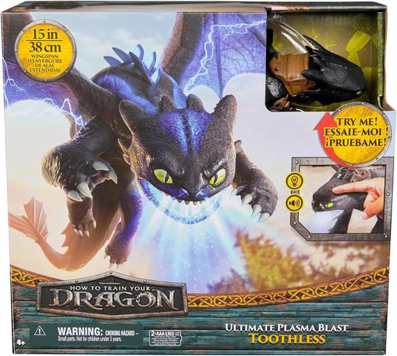 Ігровий набір Dreamworks Dragons Як приборкати дракона Беззубик, що дихає вогнем Оригінал | Зображення 2