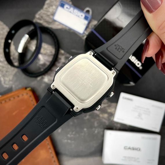 Чоловічий годинник Casio W-800H-1B | Зображення 3