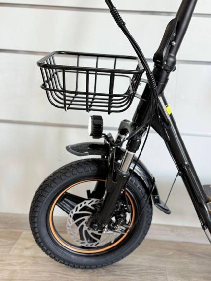 Електросамокат CRUZZER C1-PRO 1000W 48V 15Ah до 50 км/год електроскутер з сидінням та кошиком | Зображення 3