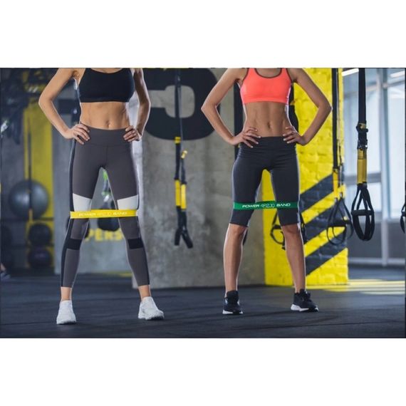 Резинка для фітнесу та спорту 4FIZJO (стрічка-еспандер) Mini Power Band 1 мм 10-15 кг 4FJ0012 (P-5907222931615) | Зображення 1