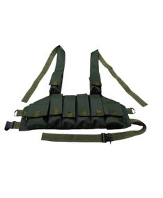 Нагрудна розвантажувальна система закритого типу Р М&M Вид 2 Olive green хакі (213242)