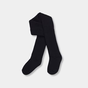 Однотонні махрові колготки  ⁇  дитячі колготки чорні, білі, сірі 128-134 / 8-9 років, Чорний