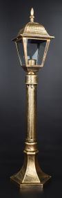 Ліхтар вуличний на ніжці 27099 Золото 77х16х16 см.